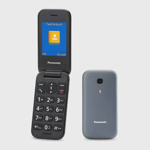 Telefon Panasonic TU400EXG Grey — Түймелі телефондар