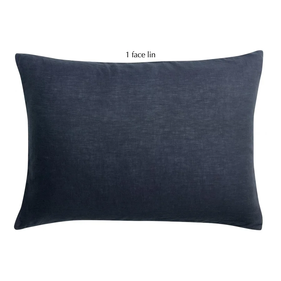 Yastıq üzü dəsti Vivaraise Linco Cotton 50x75 sm Marine (8472002000) — Bakı