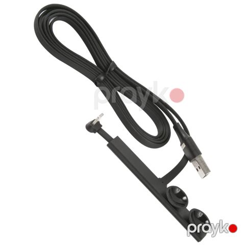 Naqil Usams US-SJ379 U39 USB Type-A to Lightning 1.2 m SJ379USB01 Black — Bakı