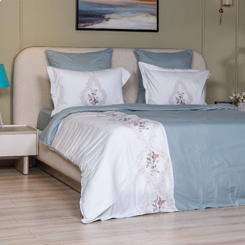 Tekstil yataq dəsti Cehizçi Laura Grand (WH-60) Green — Bakı