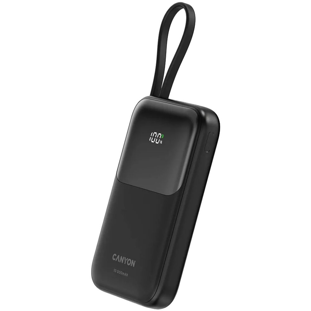 Power Bank Canyon OnPower 101 10000 mAh Black — Powerbank-lər, Bakı (3)