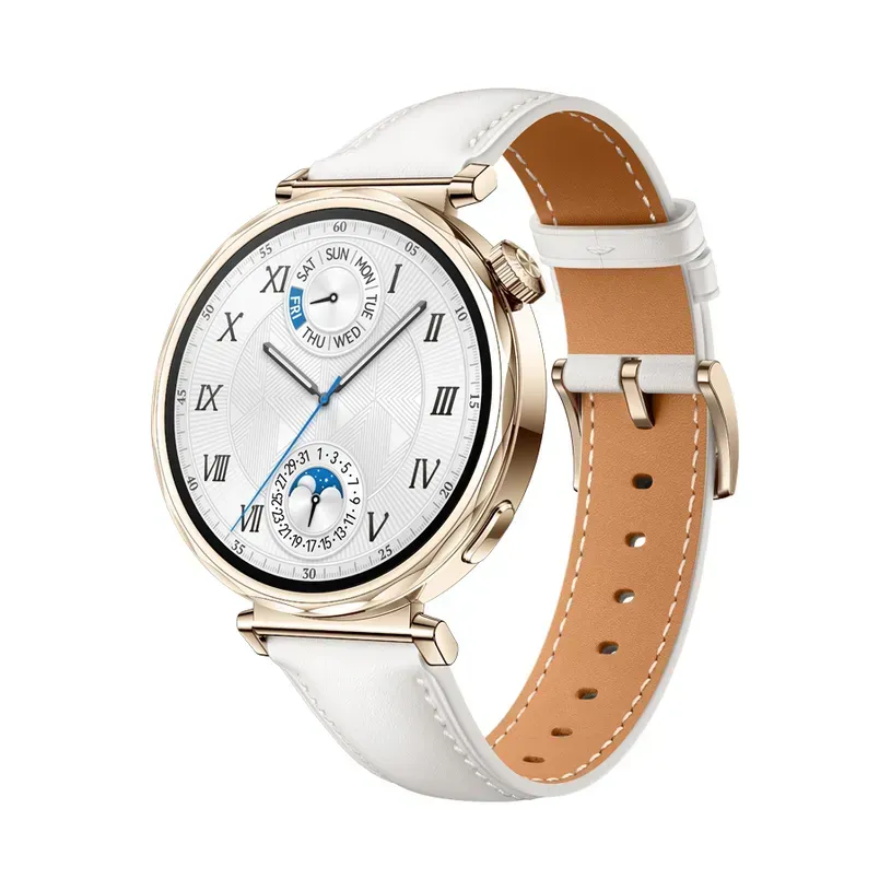 Smart saat Huaweı Watch GT 5 41mm White Composite Leather Strap (55020DHA)
