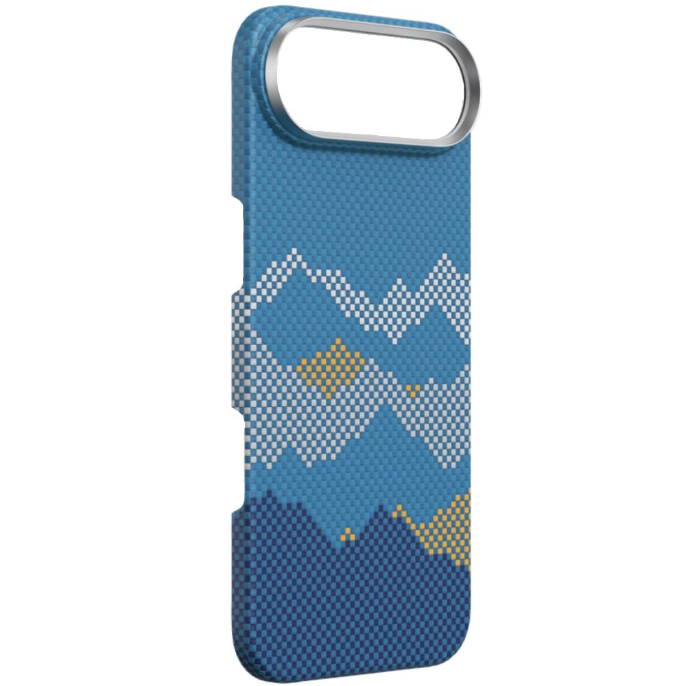 Qoruyucu örtük Comma iPhone Air Woven Series Magnetic 6942297136830 Mountain View — Çexollər, Bakı (3)