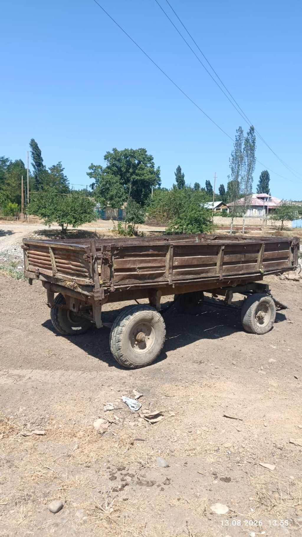Traktor Belarus (MTZ) 80, 1990 il, 80 at gücü, motor 9 l, İşlənmiş — Traktorlar, Qusar (7)