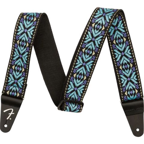 Gitara üçün kəmər Fender Pasadena Blue Lotus — Bakı