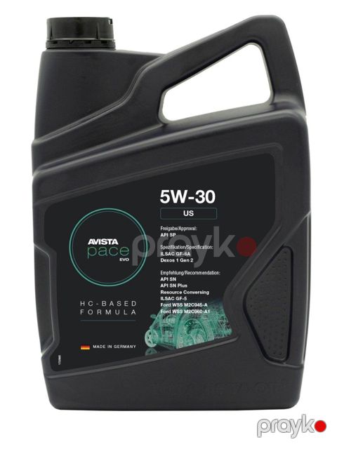 Mühərrik yağı Avista Pace Evo US 5W-30 4L — Bakı