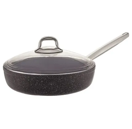 Tava Burner Elis Black stone Granite 26x06 sm (8680465135862) — Bakı