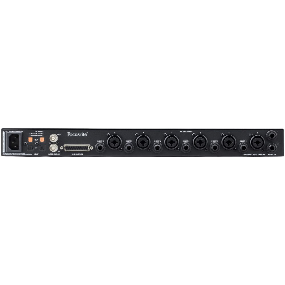 Mikrofon gücləndirici Focusrite Clarett+ OctoPre — Musiqiə alətləri, Bakı (3)