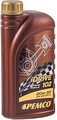 Mühərrik yağı Pemco Idrive 102 SAE 20W-50 1L Special — Bakı