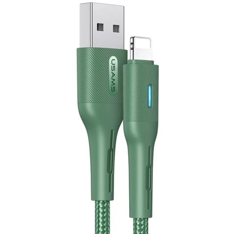 Naqil Usams US-SJ425 USB Type-A to Lightning 1.2 m SJ425USB03 Green — Bakı
