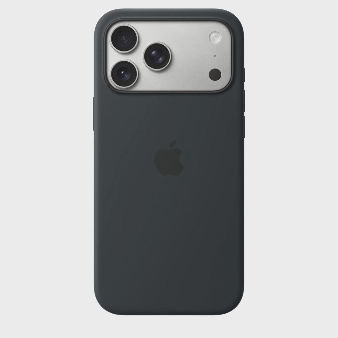 Çexol Apple iPhone 17 Pro Max Silicone Case with MagSafe – Black (MGFR4ZM/A) — Çexollər, Bakı