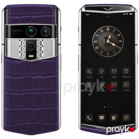 Vertu Agent Q 16 GB / 1 TB Silver, Grape Purple — Bakı