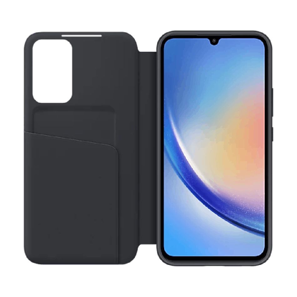 Qoruyucu örtük Samsung A34 Smart View Wallet Black EF-ZA346CBEGRU — Çexollər, Bakı (3)