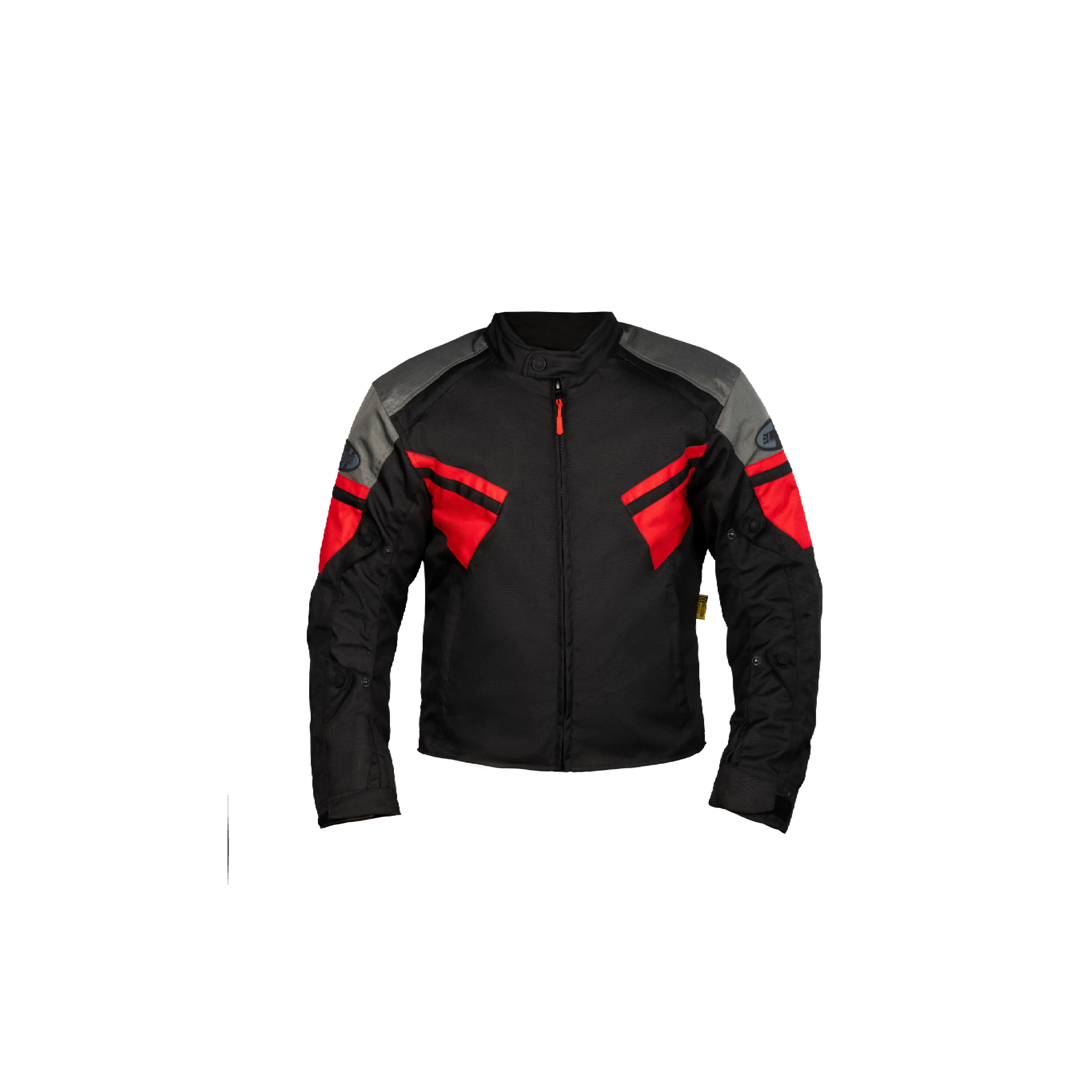 Gödəkçə Motoverse Sandiago, Mesh 600D Polyester Cordura Textile, black/red (XXL)