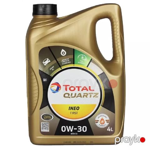 Mühərrik yağı Total Quartz Ineo First 0W-30 4 L — Bakı