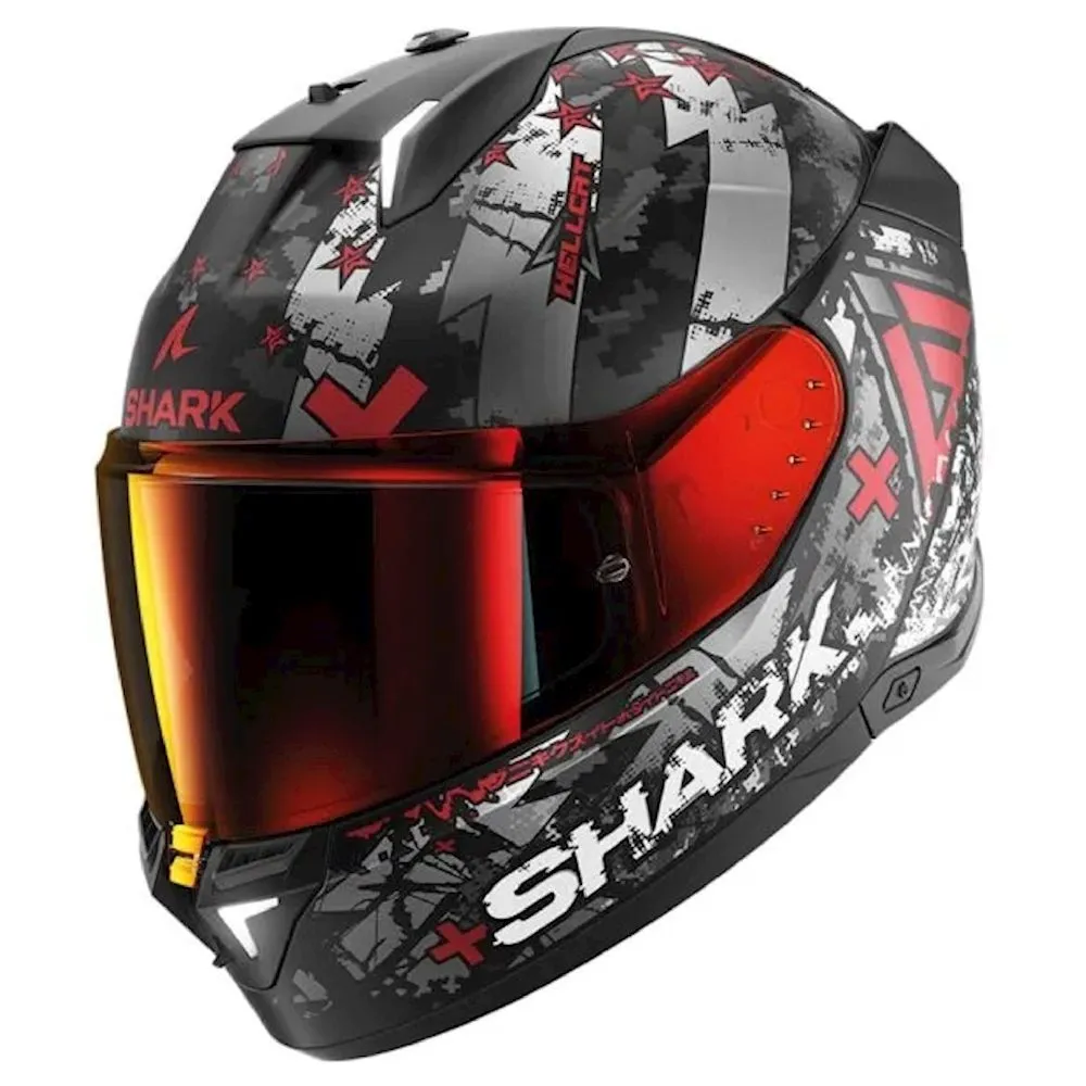 Dəbilqə shark helmet skwal I3 hellcat mat XXL — Мотоэкипировка