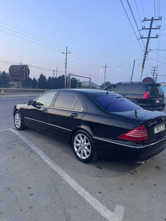 Mercedes S 350, 3.7 L, 2003 il, 250 000 km — Avtomobillər, Bakı (5)