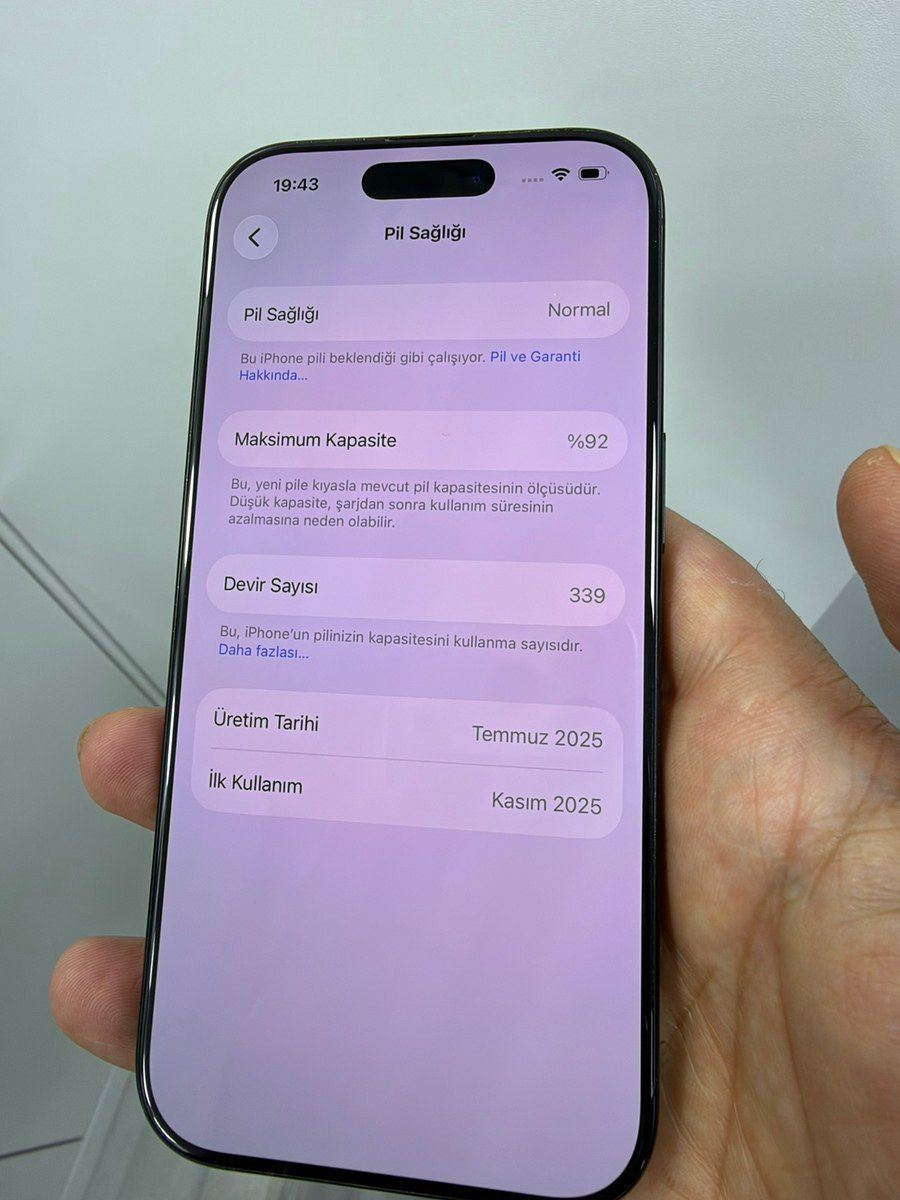 Apple iPhone 16 Pro Black Titanium 128GB/8GB — Smartfonlar, Bakı (3)