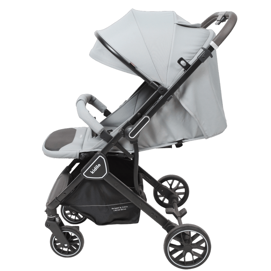 Uşaq arabası Kidilo K-919 Lite Grey — Arabalalar və avtokresloları, Bakı (2)