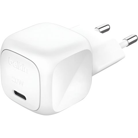 Adapter Belkin USB Type-C PD 20W PPS WCA009KQWH White — Bakı