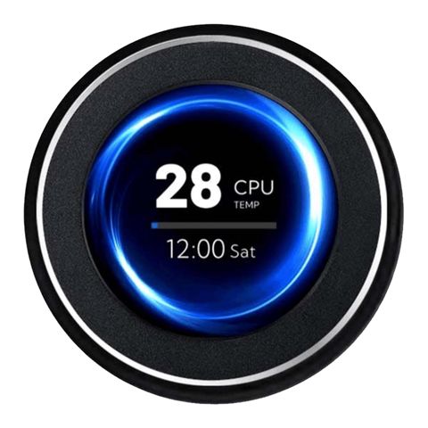Gaming Porodo PC Health Monitor 2.1" Black PDX536 — Bakı