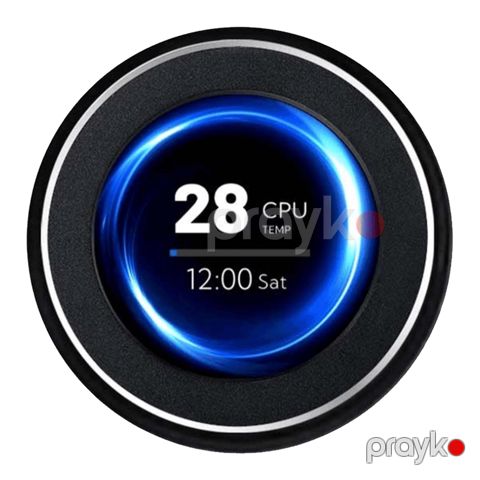 Gaming Porodo PC Health Monitor 2.1" Black PDX536 — Bakı