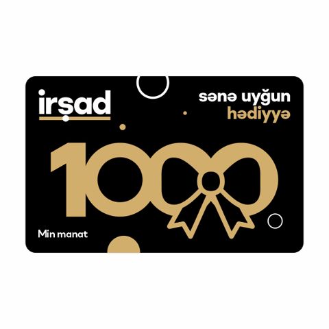 ŞadKart 1000 AZN hədiyyə kartı — Bakı