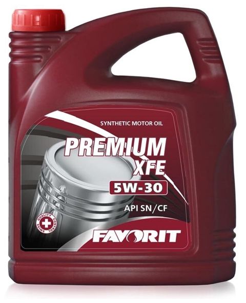 Mühərrik yağı Favorit Premium XFE SAE 5W-30 5L Plastic — Bakı
