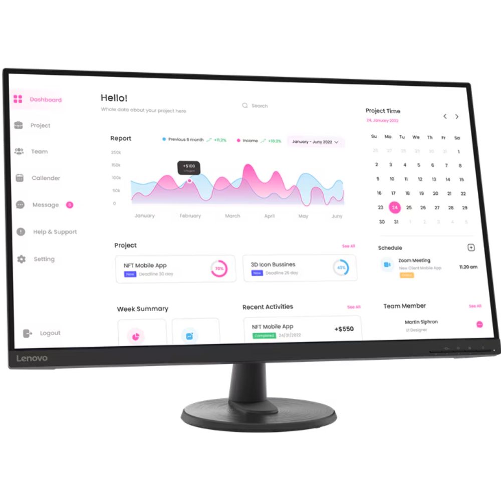 Monitor Lenovo D32-40 (66FCGAC2EU) — Monitorlər, Bakı (2)
