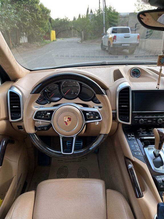 Porsche Cayenne Turbo, 4.8 L, 2015 il, 118 100 km — Avtomobillər, Gəncə (8)
