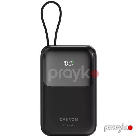 Power Bank Canyon OnPower 101 10000 mAh Black — Bakı