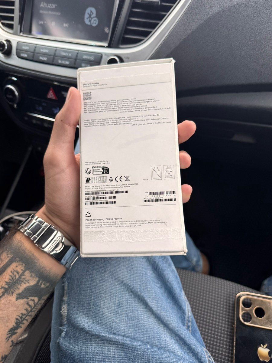 Apple iPhone 17 Pro Max Cosmic Orange 256GB/12GB — Smartfonlar, Bakı (2)