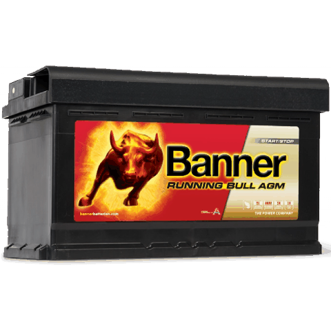 Banner Running Bull 80Ah AGM 58001 — Bakı