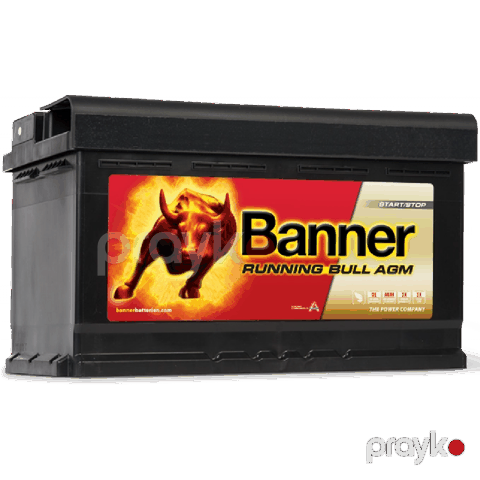 Banner Running Bull 80Ah AGM 58001 — Bakı