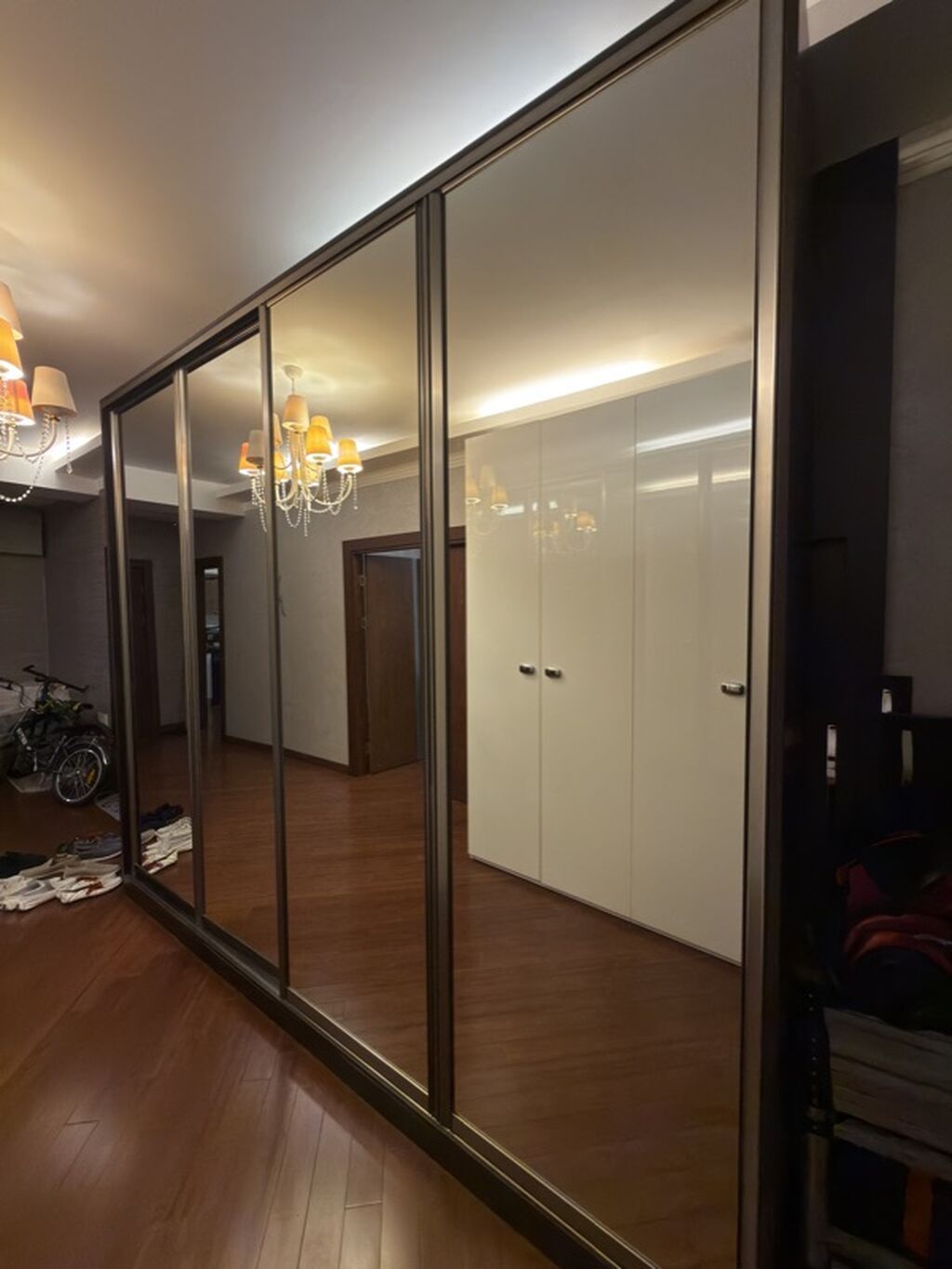 İşlənmiş, 4 qapılı, Güzgülü, Kupe, Düz dolab — Mebel, Bakı (3)