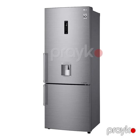 Soyuducu LG Multi AirFlow, Smart Diagnosis, Platinum Silver (GR-F589BLCM.APZQMER) — Bakı