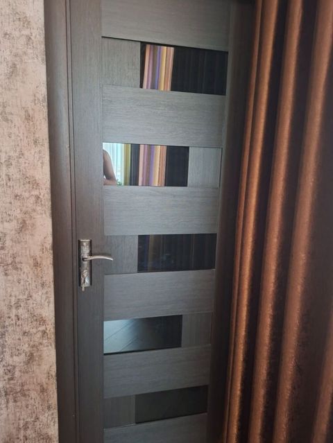 İç qapı – müasir dizayn - Material: ağac əsaslı MDF/laminat örtüklü — Xırdalan