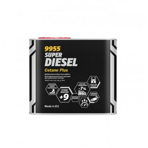 Dizel qatqısı Mannol 9955 Super Diesel Cetane Plus Metal 0.5 lt — Bakı