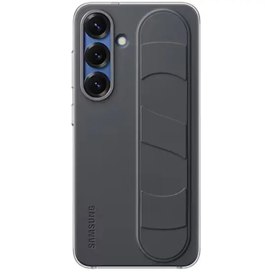 Samsung Galaxy S25 Plus Standing Grip Case EF-GS936CBEGRU Black — Smartphone Accessories