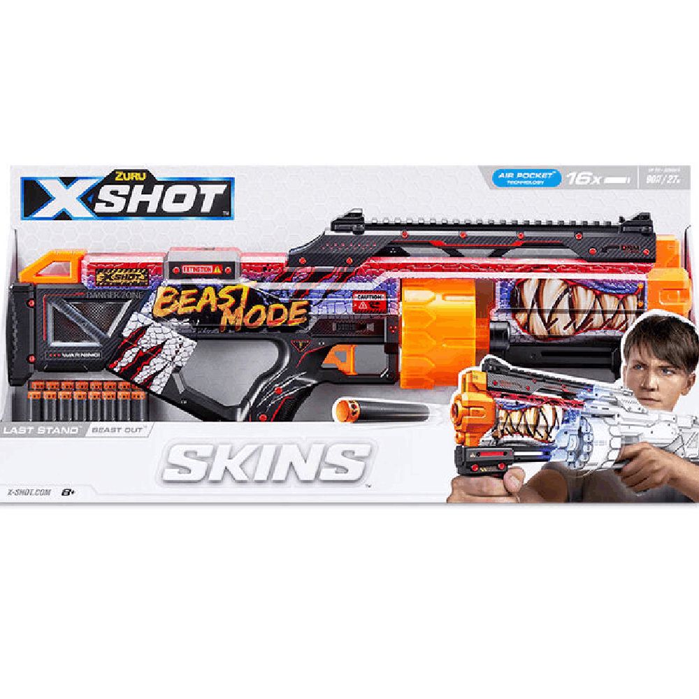 Zuru INT-S001-X-Shot Skins Last Stand (16 Dart) 193052060297 — Mallar, Bakı (2)