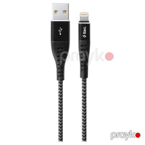 Naqil Ttec USB Type-A to Lightning 1.5 m 2DKX01LG Black — Bakı