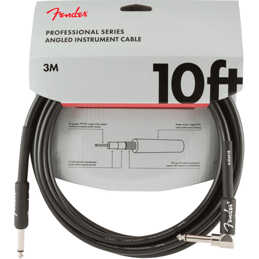 Gitara üçün nağıl Fender Professional 10 Angle Black — Musiqiə alətləri, Bakı (2)