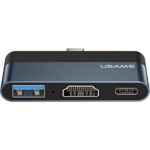Hub Usams US-SJ492 / SJ492HUB01 Dark Grey — Bakı