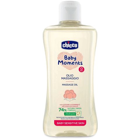 Uşaqlar üçün masaj yağı Chicco Baby Moments 200 ml 00010242000000 — Bakı