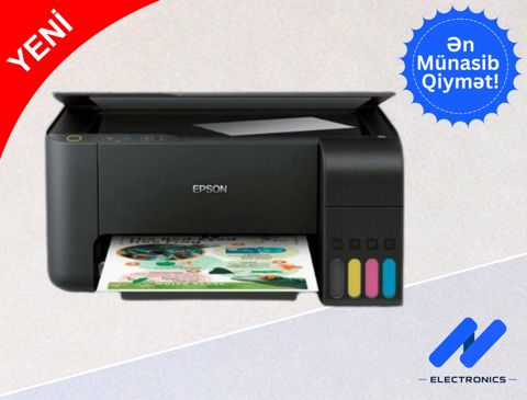Printer Epson L3210 A4 3IN1 — Bakı
