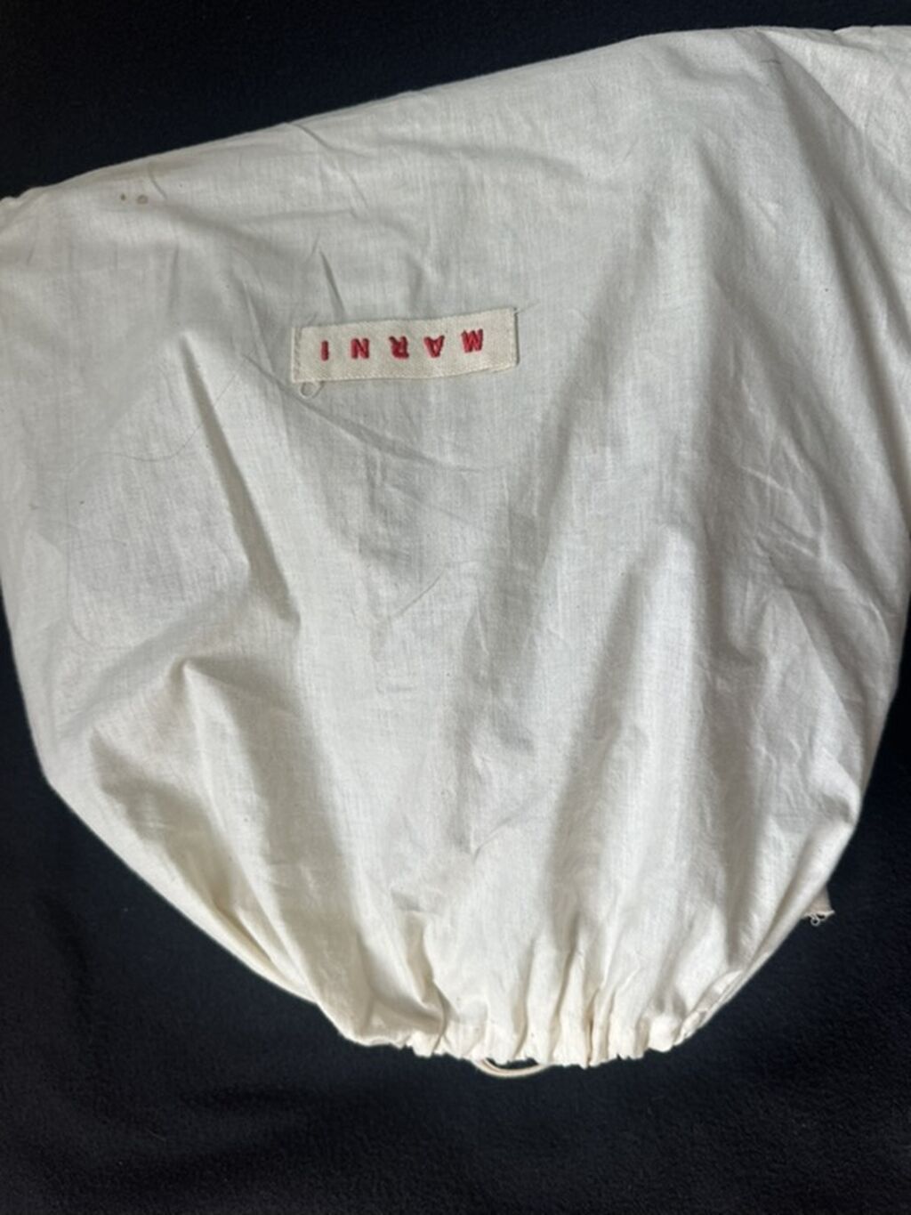 Marni dəri çiyin çantası - Rəng: açıq bej/boz ton - Material: hamar — Çantalar, Bakı (5)