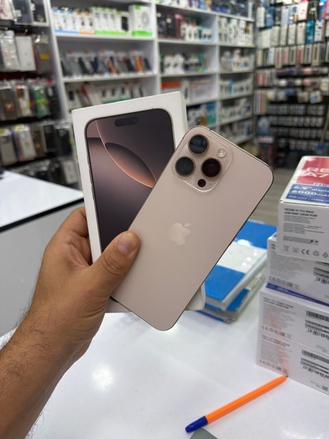 Apple iPhone 16 Pro Max Desert Titanium 512GB/8GB — Bakı