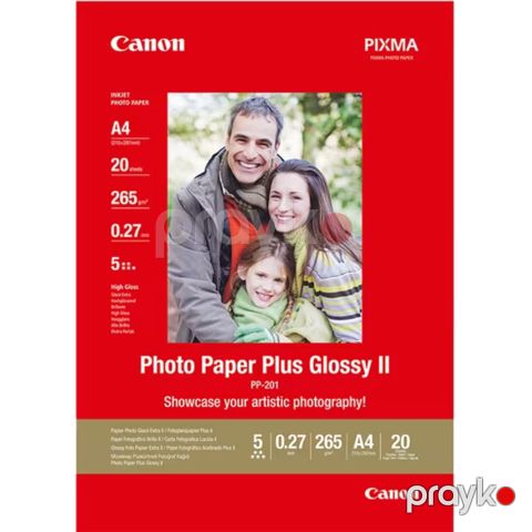 Foto kağız Canon PP-201 Glossy II
