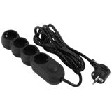 2E Power Socket 2E-U04VESM3BK Black — Электрика