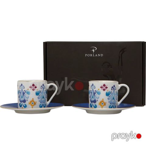 Qəhvə üçün fincan dəsti Porland Posh 4 parça 04ALM005322 — Bakı
